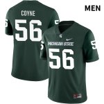 Men's Michigan State Spartans NCAA #56 Jay Coyne Green NIL 2022 Authentic Nike Stitched College Football Jersey WA32L54DJ